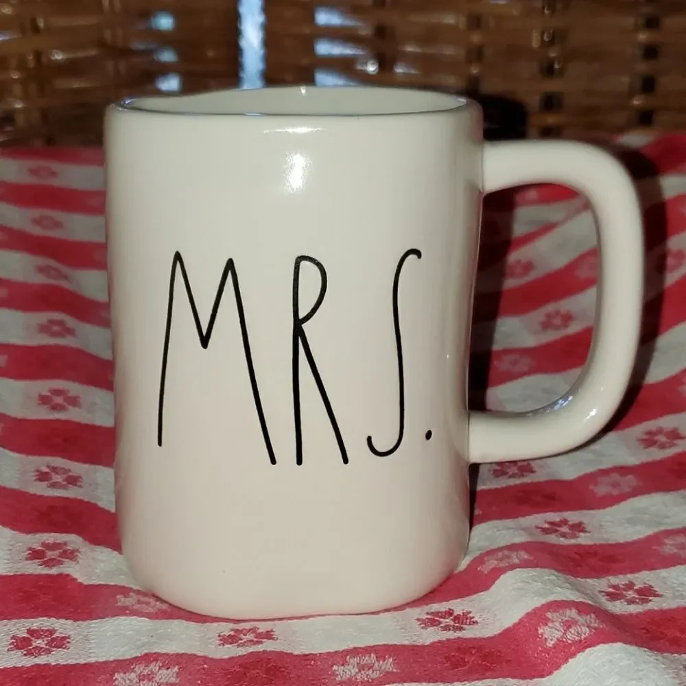 Rae Dunn by Magenta MRS. Mug Cup NWT